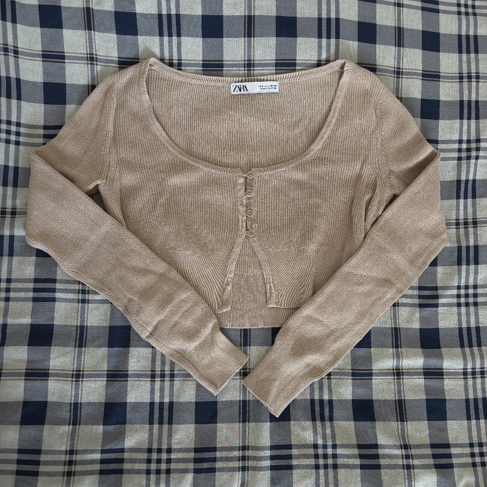 Zara Cropped Cardigan